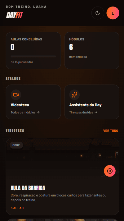 Tela do app PNM: Comunidade exclusiva